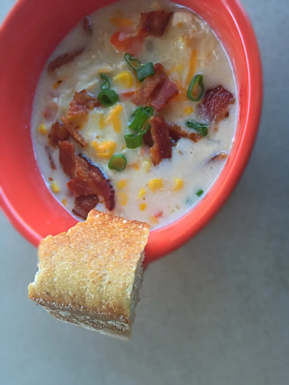 Corn chicken chowder|lindsay robesonさん