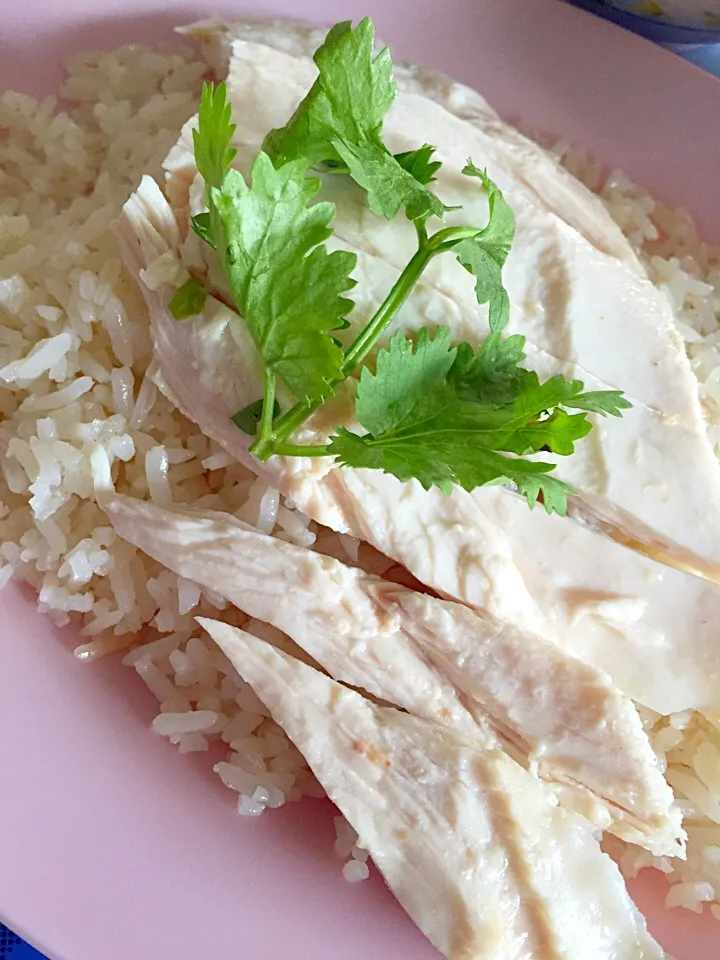 Thai chicken rice no skin 😊|Doungjai Dearさん