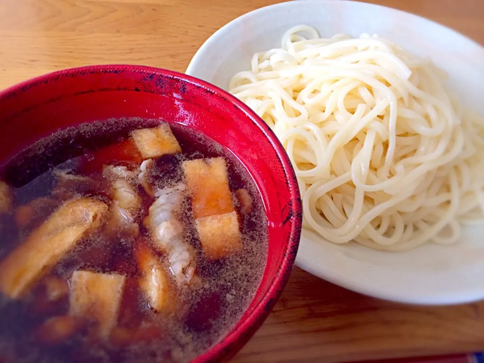 肉汁うどん 〜 麺は讃岐ですが武蔵野うどんぽくしてみました(^-^)/|リフルシャッフルさん