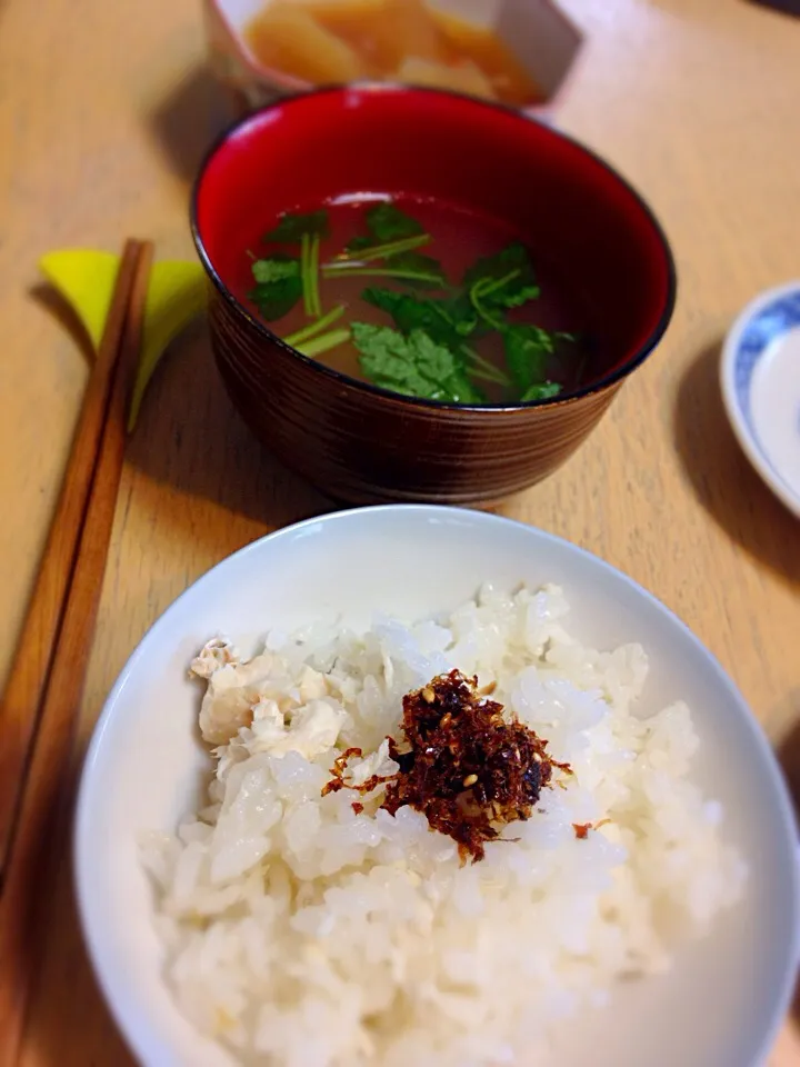 鯛飯とアラのお吸い物|Masakoさん