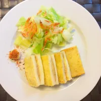 Snapdishの料理写真:高野豆腐サンド|miuさん