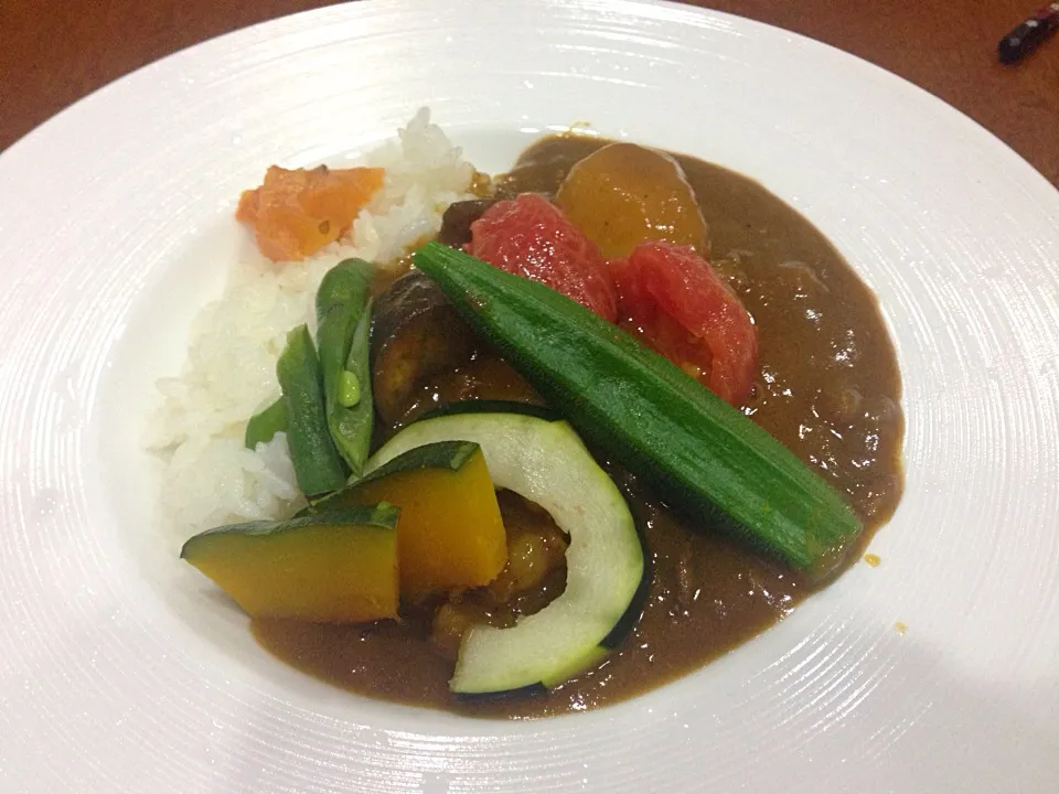 今日の収穫 夏野菜カレー|sakuramochiさん