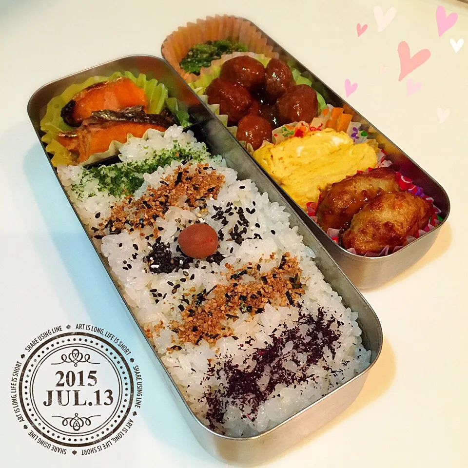 主人のシンプルお弁当❤︎|Makinsさん