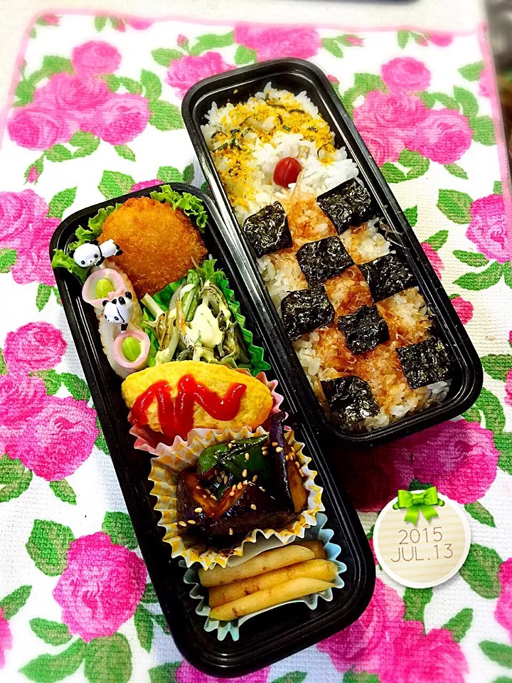 Snapdishの料理写真:お弁当〜🍙|まんぞーさん