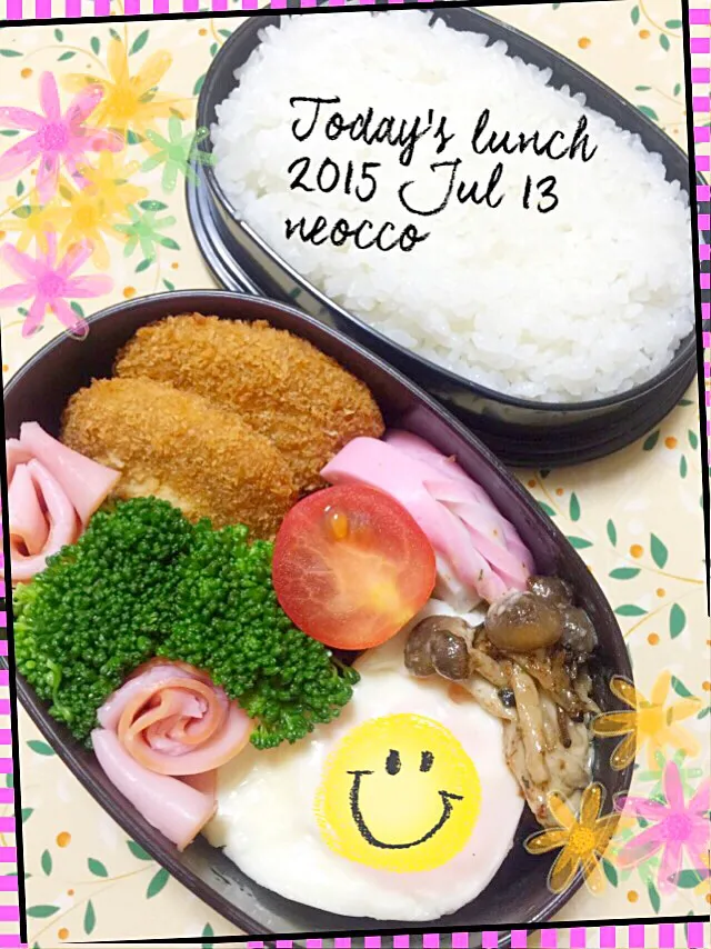 夫弁当 2015/JULY/13|neoccoさん