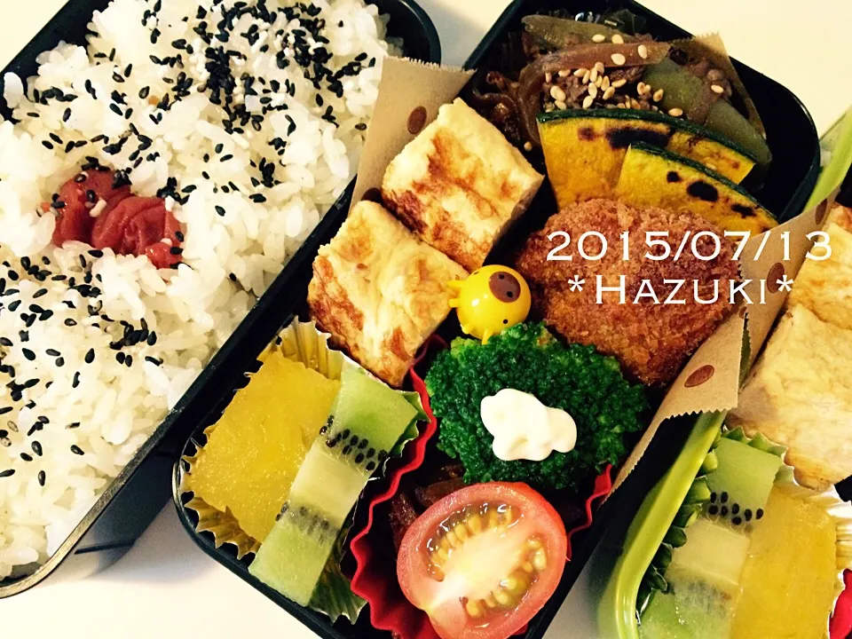 本日誕生日高校生息子弁当だけどいつも通り弁当💦|Hazukiさん