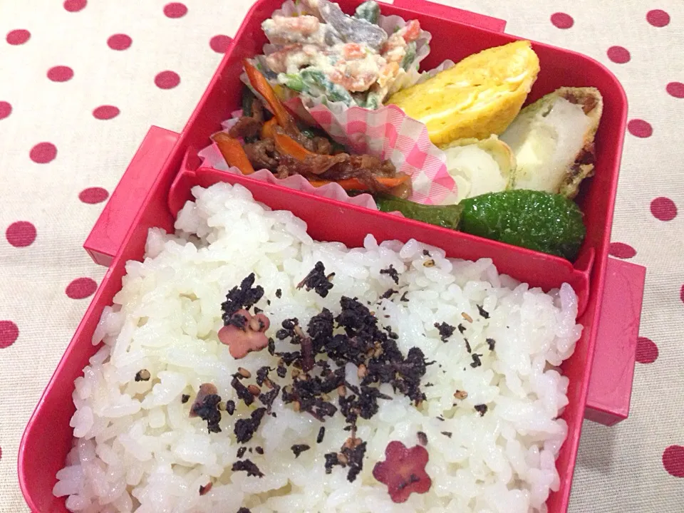 Snapdishの料理写真:7月13日 久々弁当|sakuramochiさん