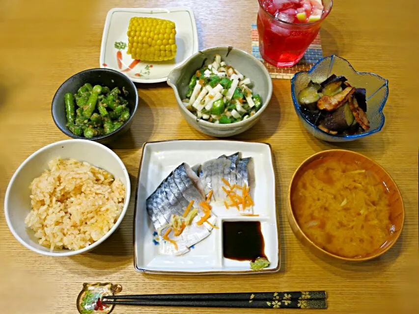 シメサバ定食|ゆきっぴさん