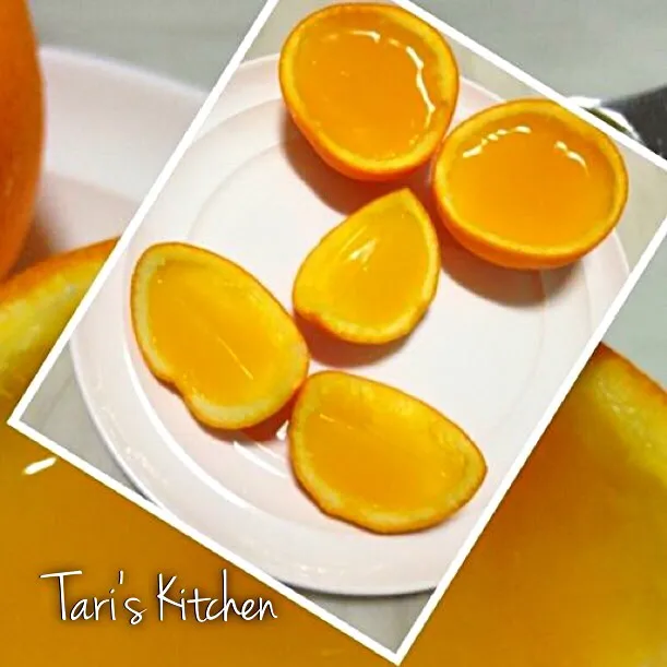 Oranges Jelly|Tari's Kitchenさん