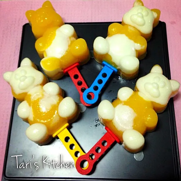 Popsicles Mango Yoghurt|Tari's Kitchenさん