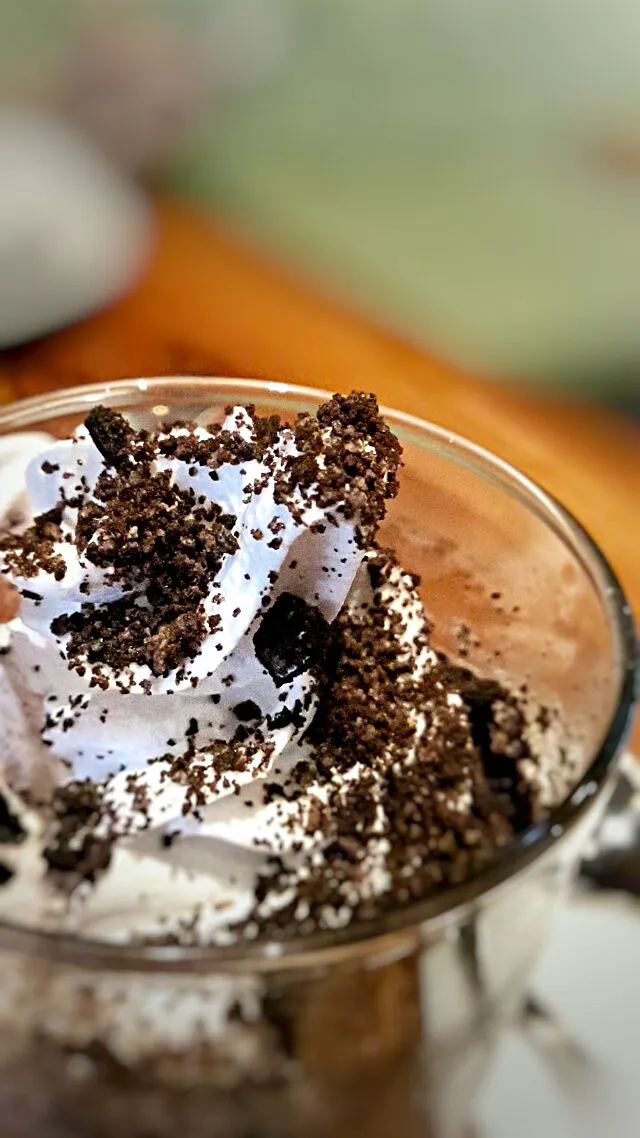 Snapdishの料理写真:mint chocolate frappe|tomy fajar ramdhaniさん