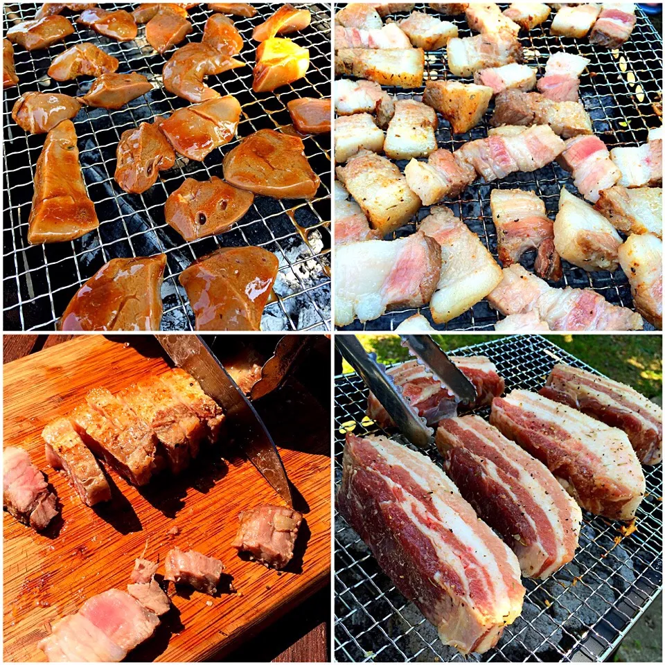 Snapdishの料理写真:大学生お泊まり→13人BBQ⑤               おかっぴーセレクト！|志野さん