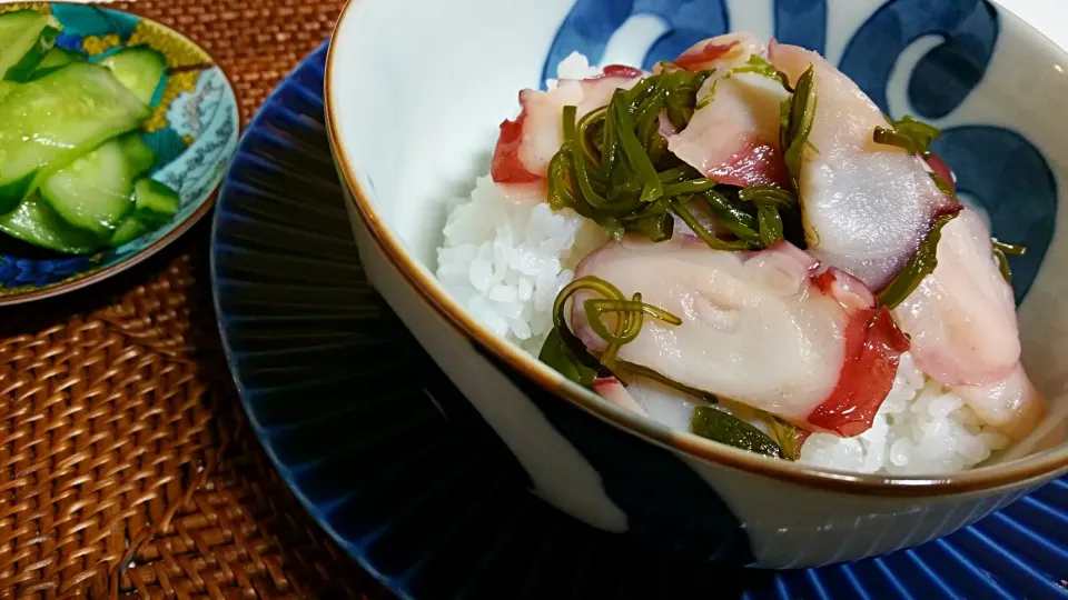 メカブ&蛸丼|Ssさん