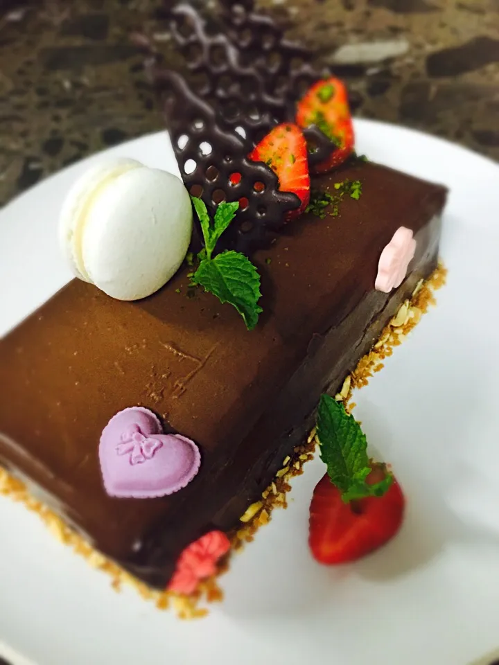 chocolate mousse cake|rayさん