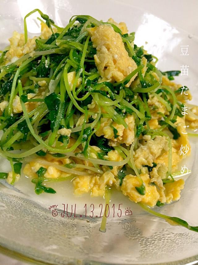 健康食材 豆苗 とうみょう 美味しいレシピ 集めました Snapdish スナップディッシュ