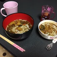 Snapdishの料理写真:カレーからのカレーうどん|うるしちかさん