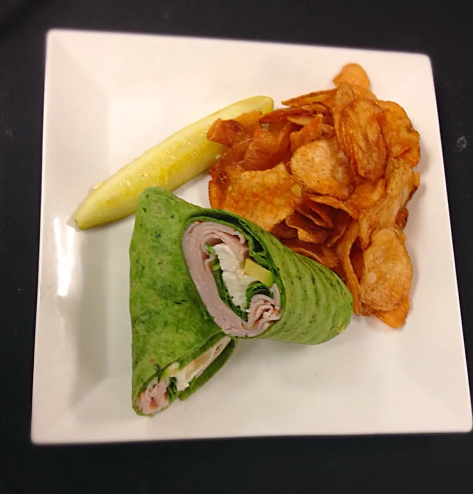 Turkey spinach wrap|Chef Guidaさん