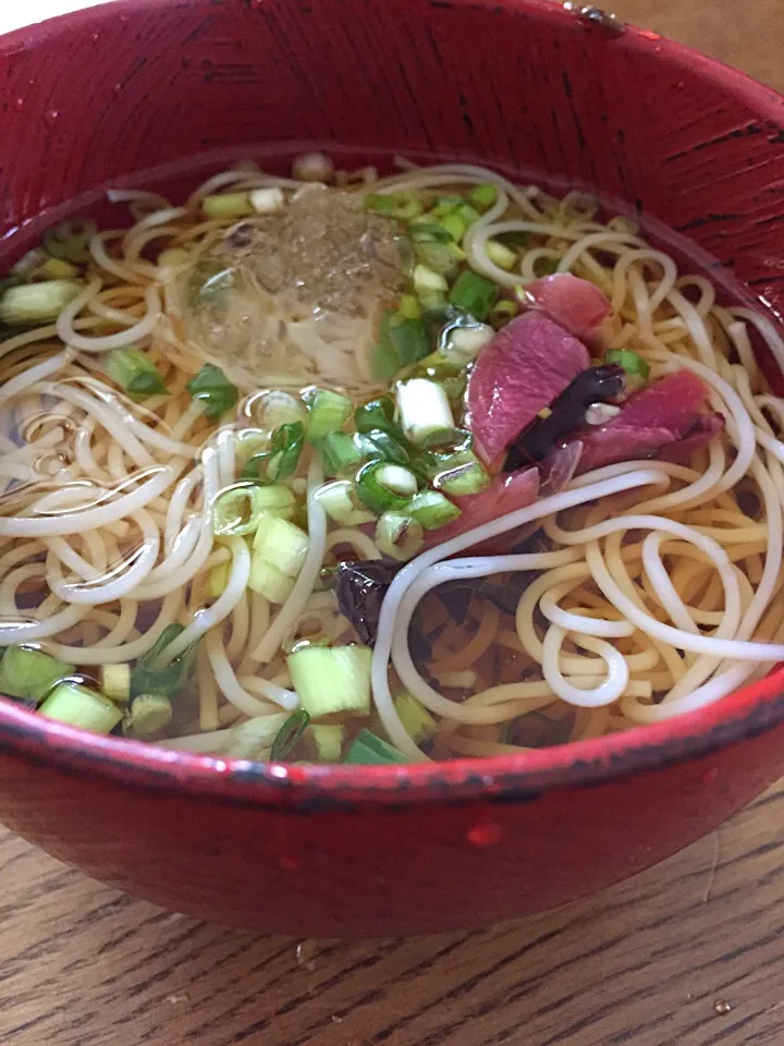 朝から素麺|ペピータさん