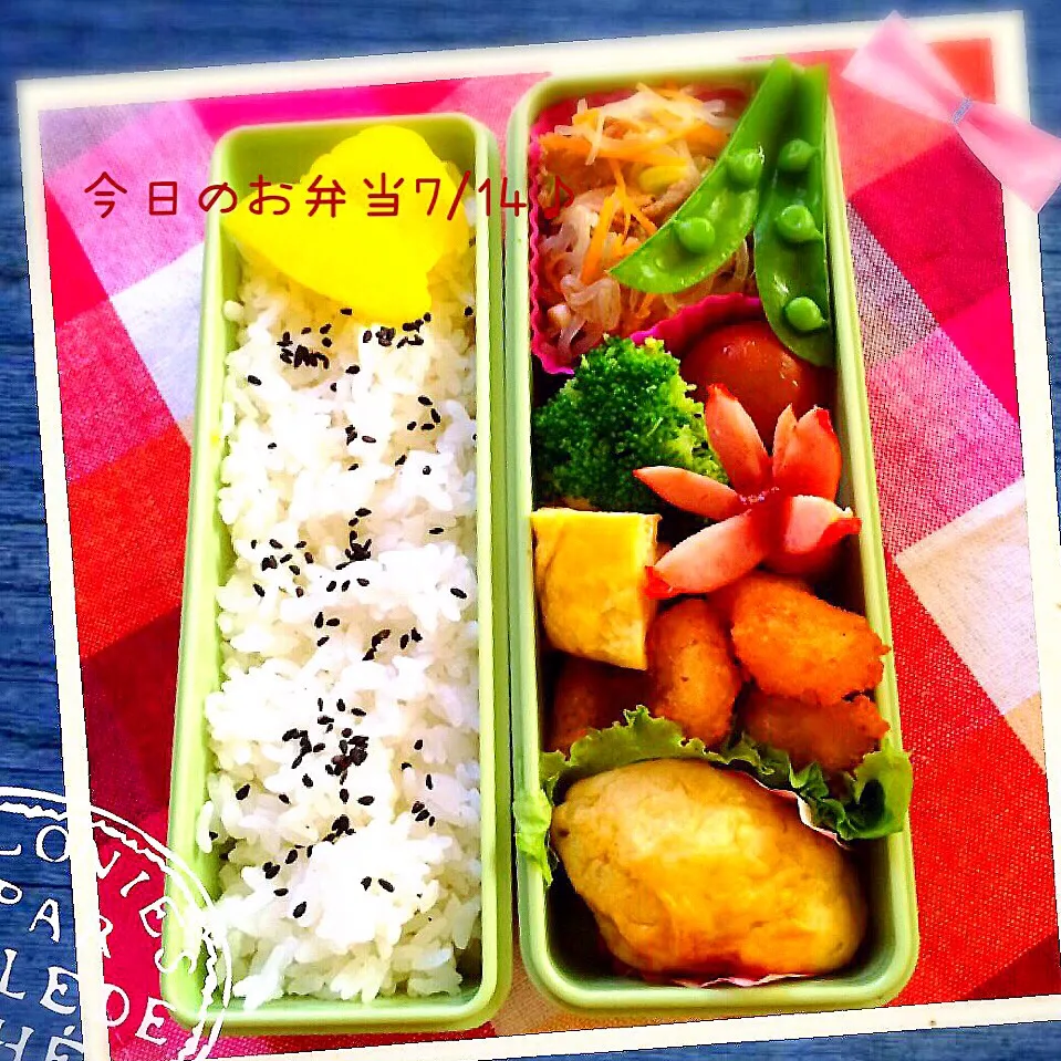 今日のお弁当7/14♡|ばろんさん