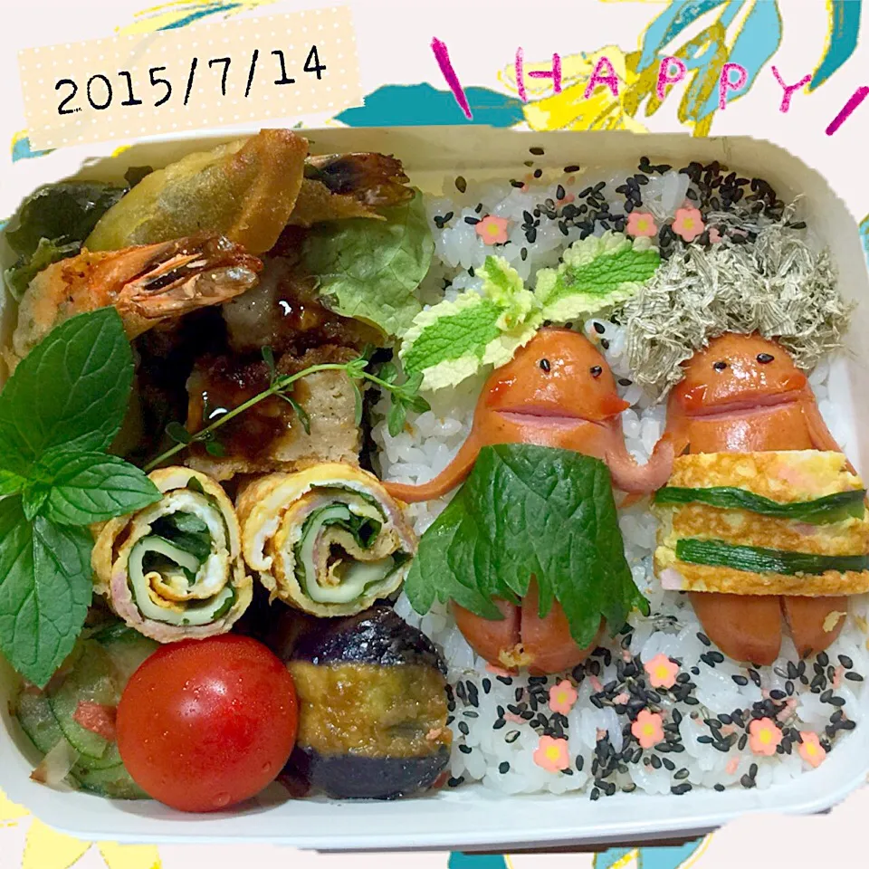 息子弁当  お散歩|miyukiさん