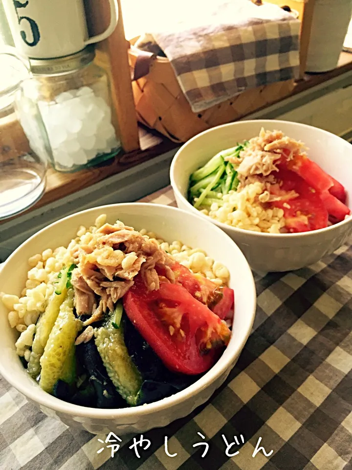 採れたて野菜の冷やしうどん|Sachiyo Tanakaさん