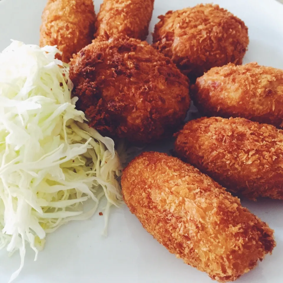 Snapdishの料理写真:Potato croquettes|yongyongさん