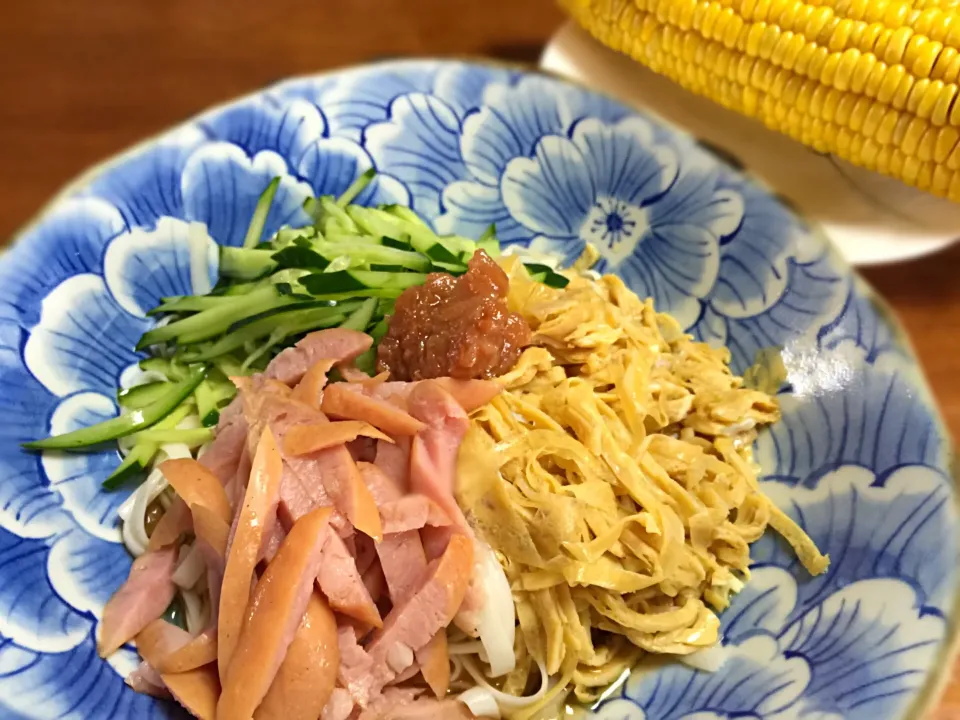 こんにゃくとおから麺の冷麺|チルさん