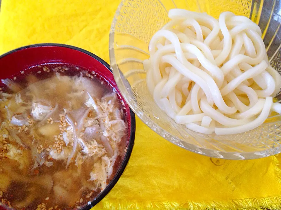 智流、つけうどん(・ω・)ノ|智さん