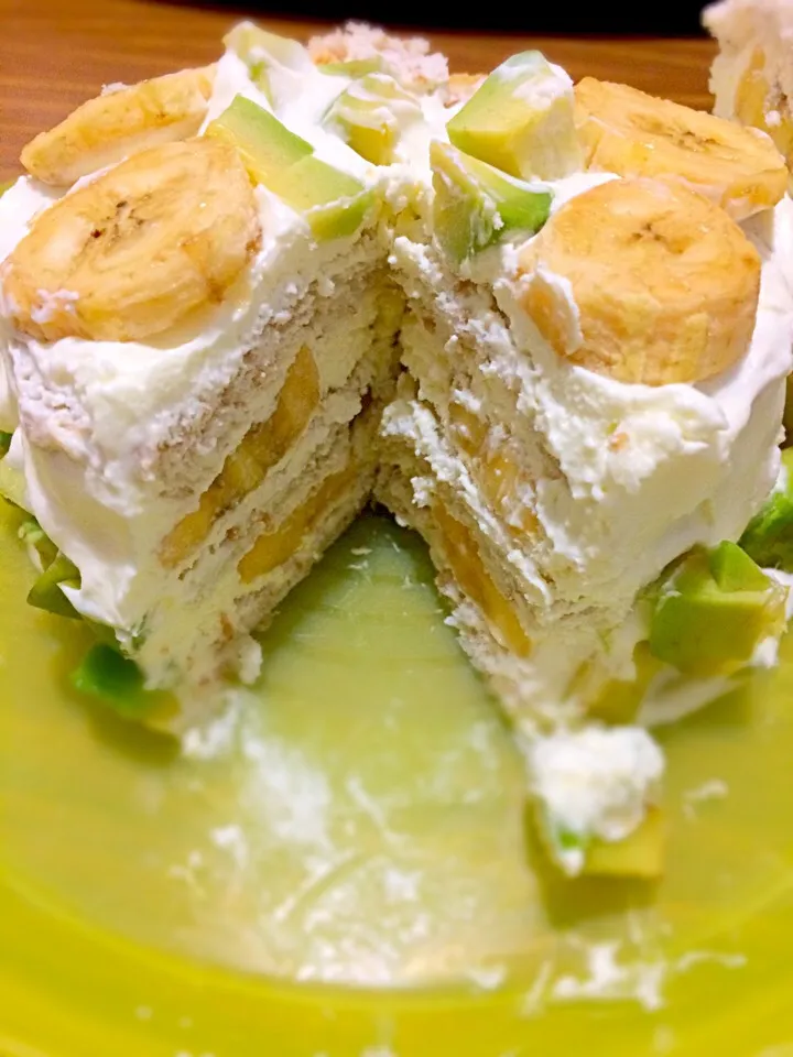 acocado banana baby cake|celine lowさん