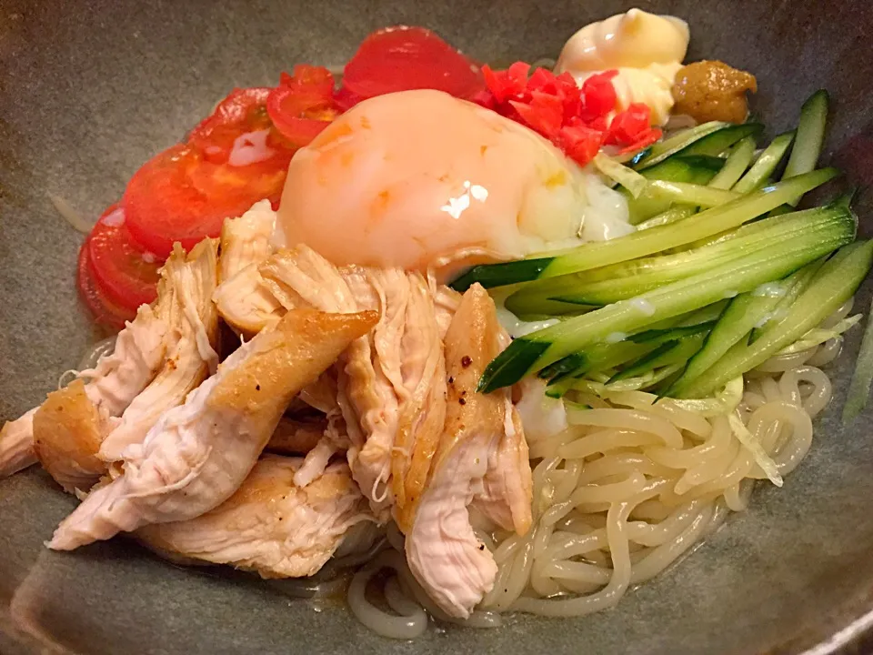 冷やし中華始めました（嘘）冷やし蒟蒻始めました😋|にゃあ（芸名）さん