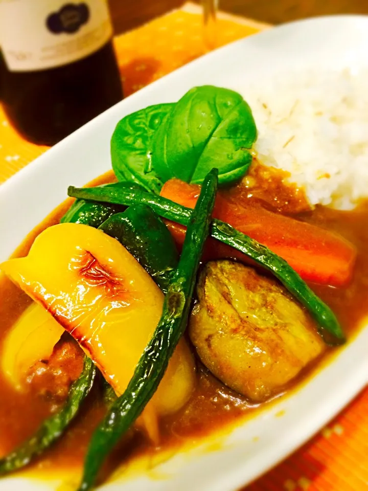 Snapdishの料理写真:夏野菜たっぷりカレー🍛|Norikoさん