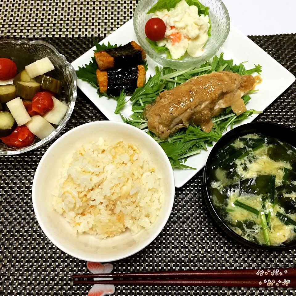 Snapdishの料理写真:晩ご飯|みっちさん