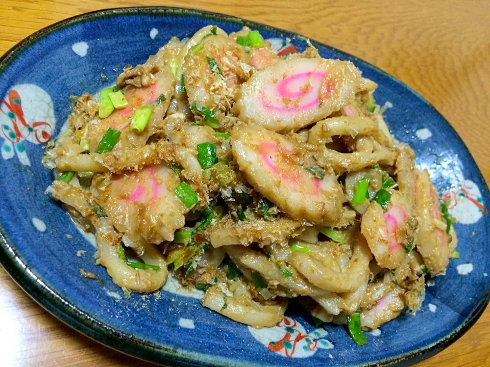 イカわた、塩辛…うどん|風流料理人さん