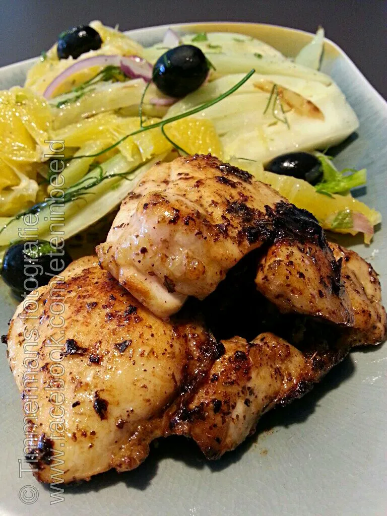 Chicken with fennel-orange-salad|Frank&Jolanda - Eteninbeeldさん