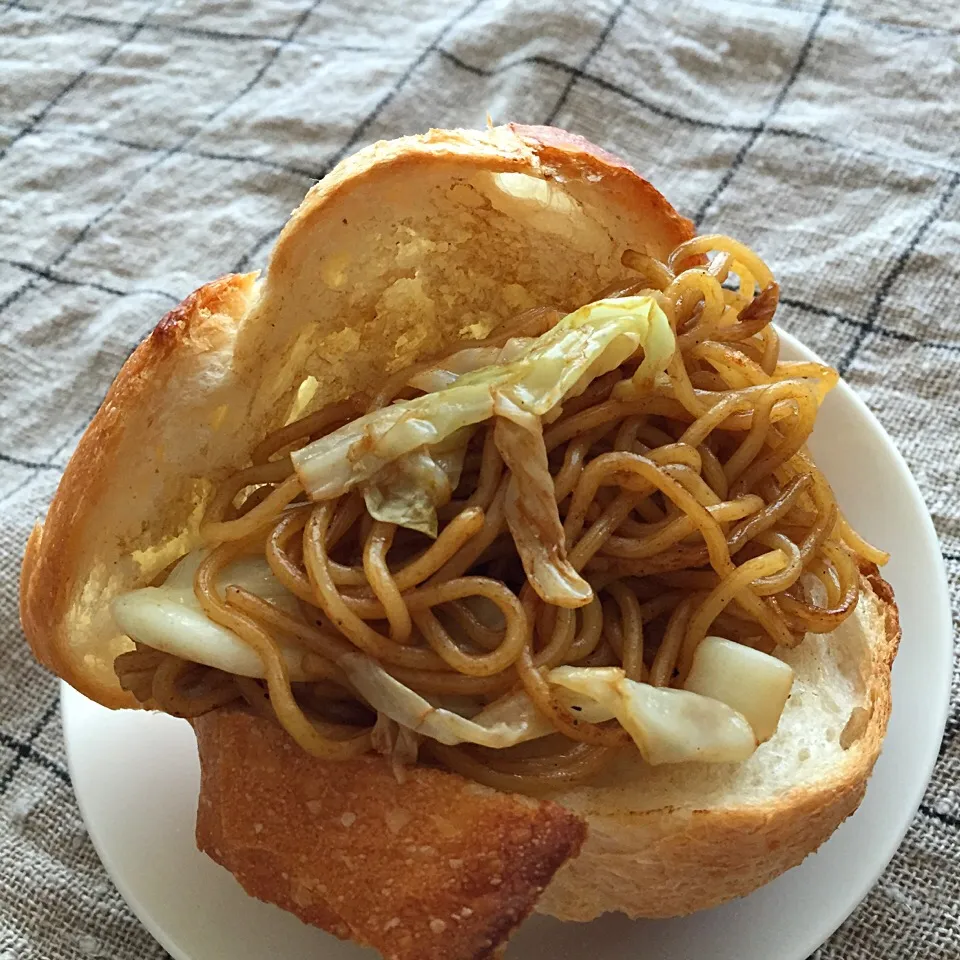 朝サンド  〜焼きそば〜|アッツさん