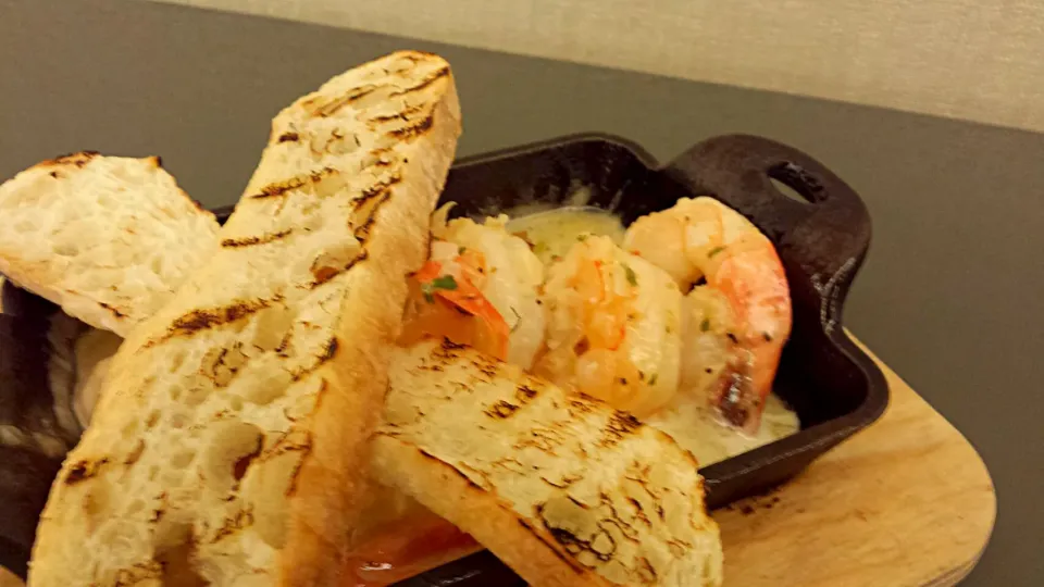 Shrimp scampi style|john jacksonさん