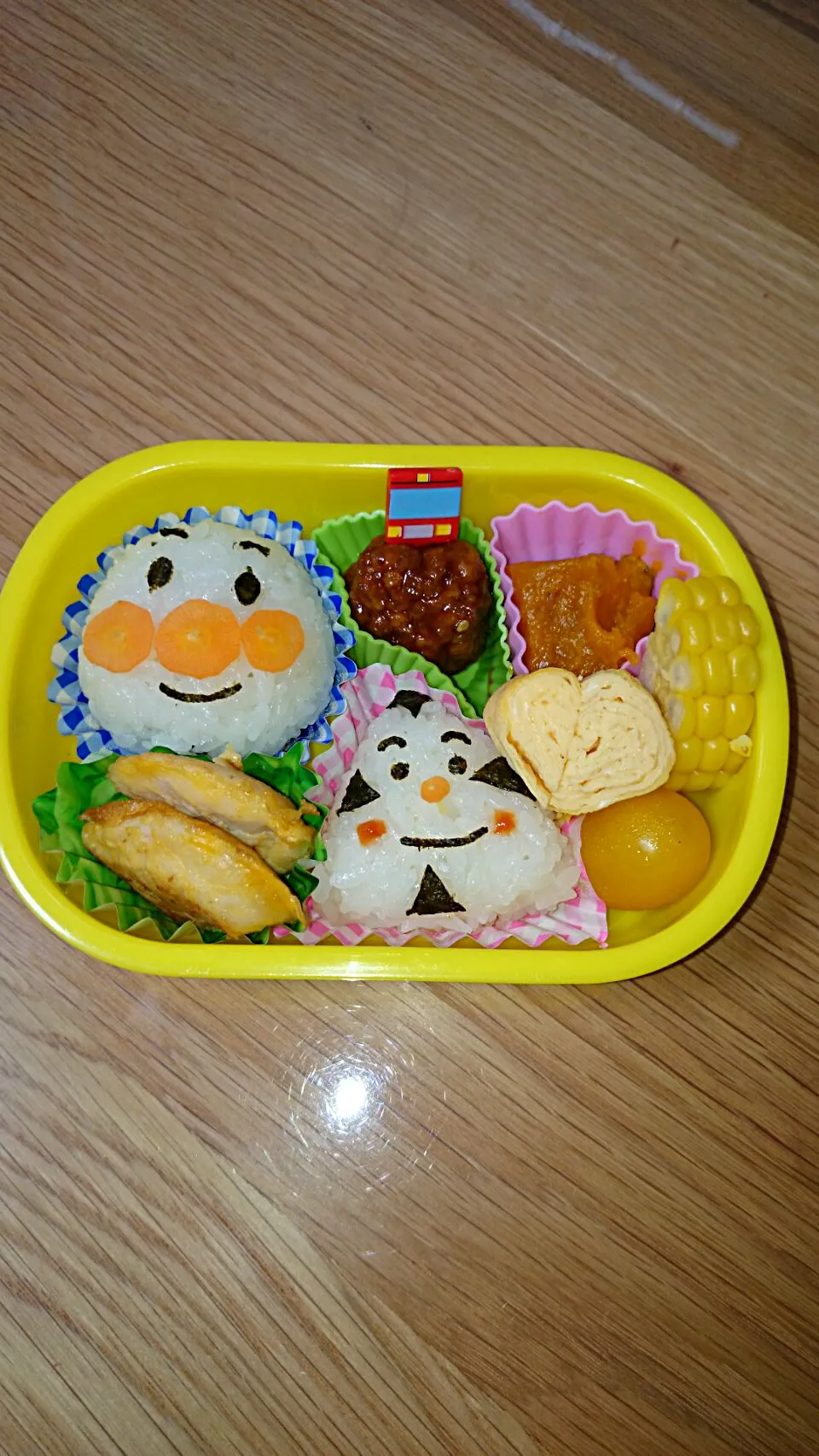 Snapdishの料理写真:幼稚園のお弁当 7.15|こうちゃんmamaさん