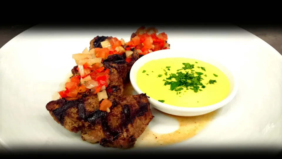 steak tips w/ chimichurri|john jacksonさん