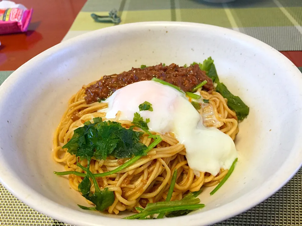 Snapdishの料理写真:汁無し担々麺|Yoshito  Kobayashiさん