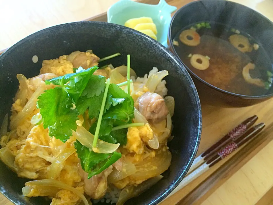 親子丼|ぴっぱーさん