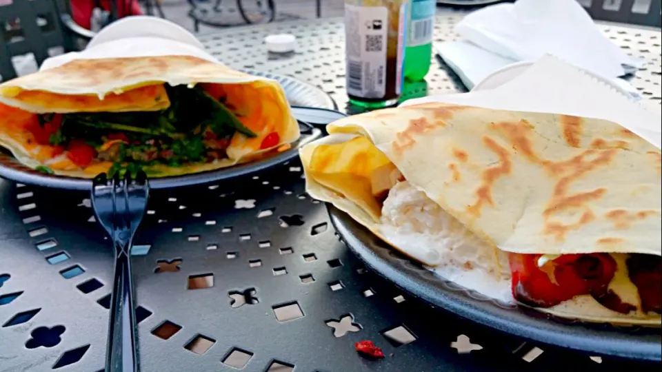 Snapdishの料理写真:crêpe #crepe steak crêpe , nutella crêpe|lindaさん