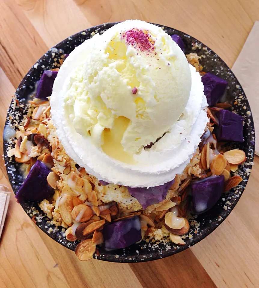 Sweet potato bingsu@Nunsaram, Orchard Central|coxiella24さん