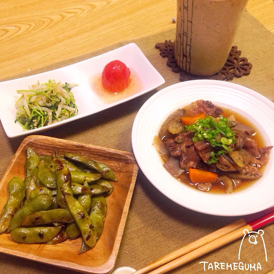 昨日の 晩酌ご飯🍻|たれめぐま◡̈✩*さん