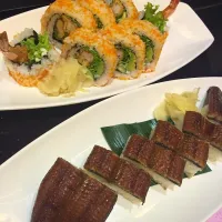 Sushiiiiiiii 😘 California sushi. Eel sushi ❤️❤️❤️|Kennie Phanさん