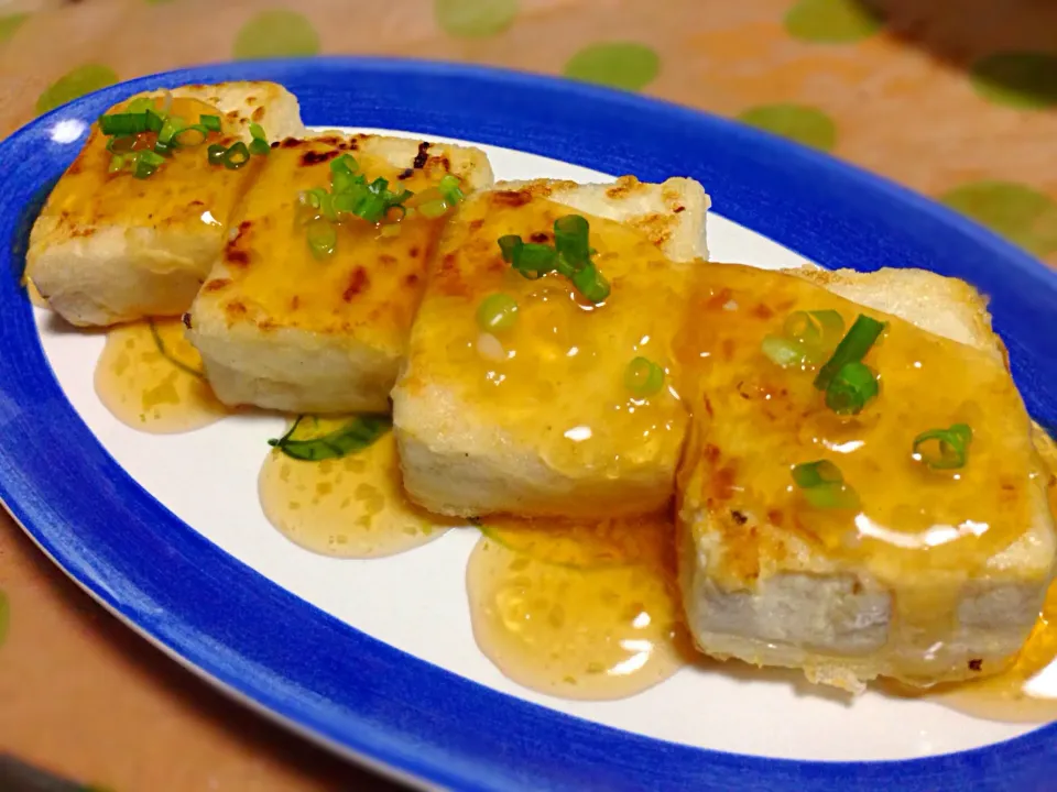 焼き豆腐の中華風あんかけ|ミリアさん