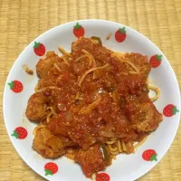 Snapdishの料理写真:ミートボールパスタ|373さん