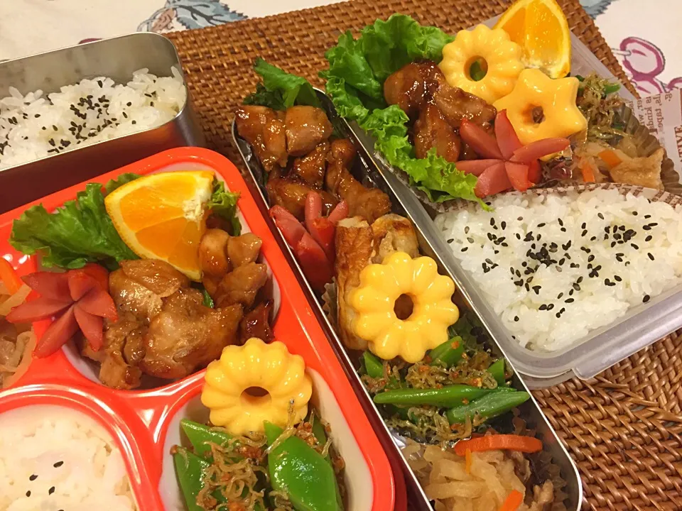 蒸したまごのお花弁当|メイスイさん