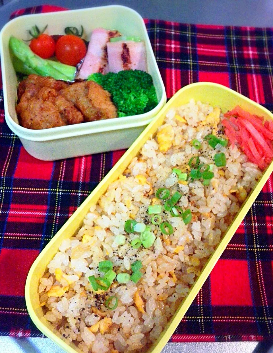 卵チャーハン弁当！パラパラだよ～|こもず♪さん