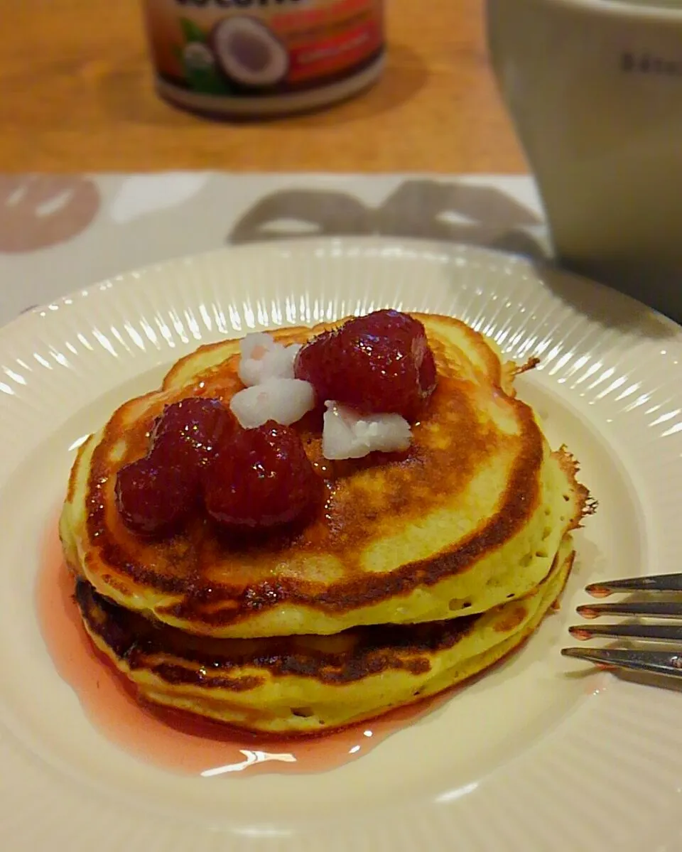 朝餉のパンケーキ|ヴェローナのパン屋さんさん