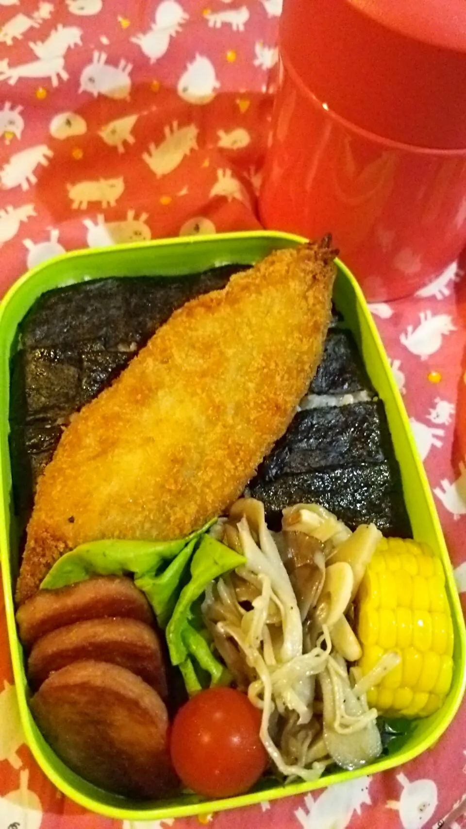 Snapdishの料理写真:旦那はん弁当♡107|みっつさん